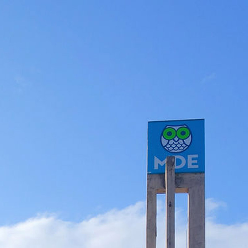 Photo de l’insigne MDE Photo de l'insigne MDE